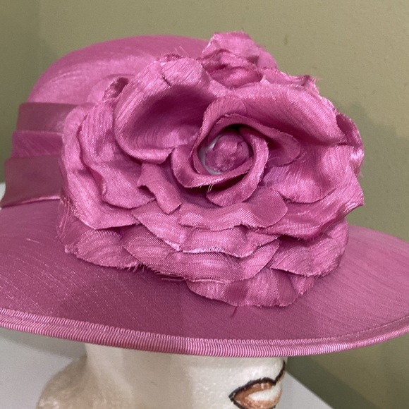 Pretty Fuchsia Dress Church Hat by Giovannio main image 5